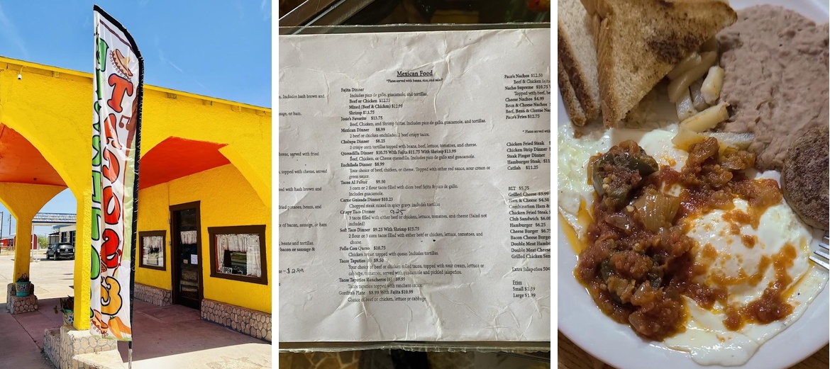 Rangel's Restaurant Menu
