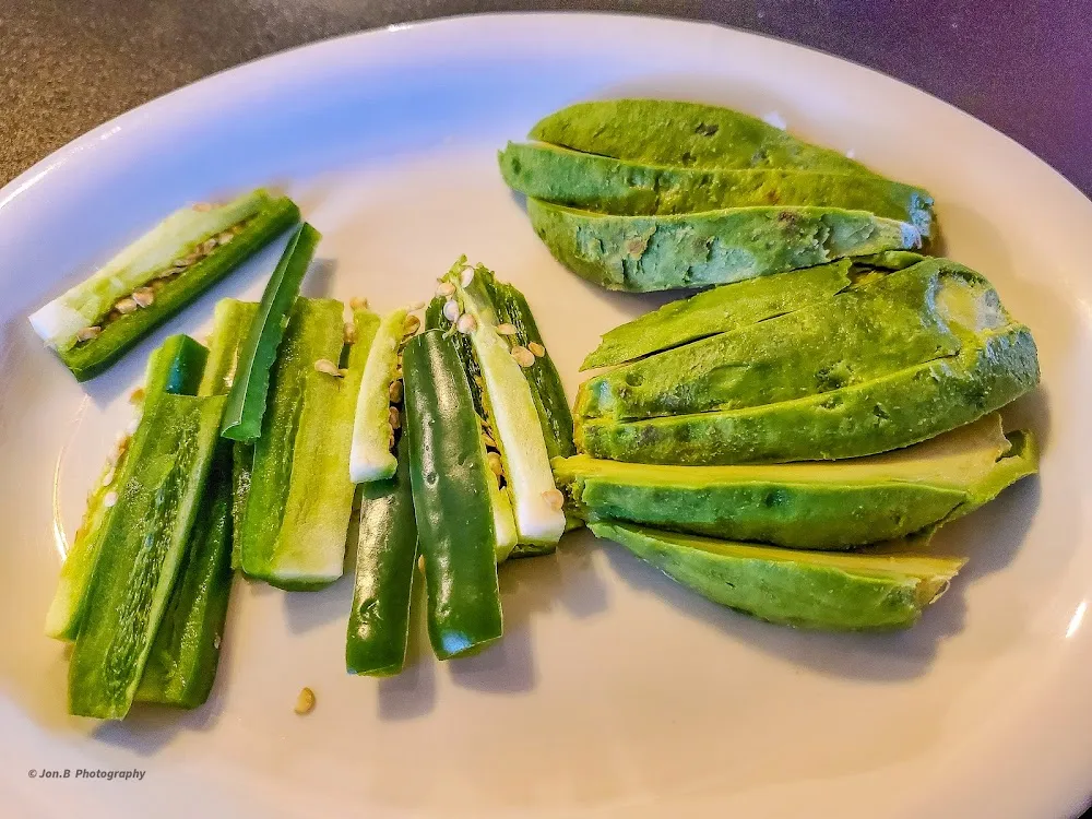 Avacado and Jalapeños